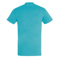 Bleu clair - Back - SOLS - T-shirt manches courtes IMPERIAL - Homme