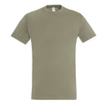 Kaki - Front - SOLS - T-shirt manches courtes IMPERIAL - Homme