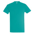 Bleu turquoise - Front - SOLS - T-shirt manches courtes IMPERIAL - Homme