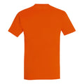 Orange - Back - SOLS - T-shirt manches courtes IMPERIAL - Homme