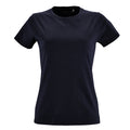 Bleu marine - Front - SOLS - T-shirt IMPERIAL - Femme