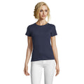 Bleu marine - Back - SOLS - T-shirt IMPERIAL - Femme