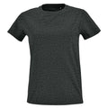 Gris foncé chiné - Front - SOLS - T-shirt IMPERIAL - Femme