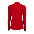 Rouge - Pack Shot - SOLS - Polo manches longues PERFECT - Femme