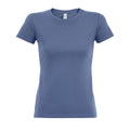 Bleu - Front - SOLS - T-shirt manches courtes IMPERIAL - Femme