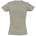 Kaki - Back - SOLS - T-shirt manches courtes IMPERIAL - Femme