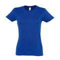 Bleu roi - Front - SOLS - T-shirt manches courtes IMPERIAL - Femme