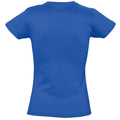 Bleu roi - Back - SOLS - T-shirt manches courtes IMPERIAL - Femme