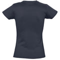 Gris vif - Back - SOLS - T-shirt manches courtes IMPERIAL - Femme