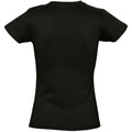 Noir - Back - SOLS - T-shirt manches courtes IMPERIAL - Femme