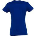 Bleu foncé - Back - SOLS - T-shirt manches courtes IMPERIAL - Femme