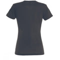 Gris foncé - Back - SOLS - T-shirt manches courtes IMPERIAL - Femme