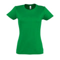 Vert - Front - SOLS - T-shirt manches courtes IMPERIAL - Femme