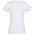 Gris pâle - Back - SOLS - T-shirt manches courtes IMPERIAL - Femme
