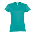 Bleu vif - Front - SOLS - T-shirt manches courtes IMPERIAL - Femme