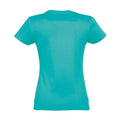 Bleu vif - Back - SOLS - T-shirt manches courtes IMPERIAL - Femme