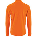 Orange - Back - SOLS - Polo manches longues PERFECT - Homme