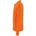 Orange - Side - SOLS - Polo manches longues PERFECT - Homme