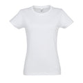 Blanc - Front - SOLS - T-shirt manches courtes IMPERIAL - Femme