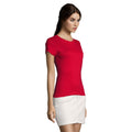 Rouge - Back - SOLS - T-shirt REGENT - Femme