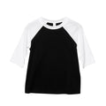 Blanc - noir - Front - Bella + Canvas - T-shirt - Enfant