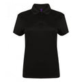Noir - Front - Henbury - Polo Shirt - Femme