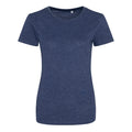 Bleu marine chiné - Front - AWDis - T-Shirt - Femme