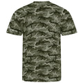 Vert - Back - AWDis - T-shirt Camouflage - Homme