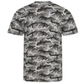 Gris - Back - AWDis - T-shirt Camouflage - Homme