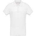 Blanc - Front - Kariban - T-shirt POLO - Hommes