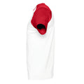 Blanc-rouge - Lifestyle - SOLS - T-shirt manches courtes FUNKY - Homme