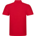 Rouge - Back - Pro RTX - Polo manches courtes - Hommes