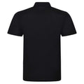 Noir - Back - PRO RTX - T-shirt POLO - Hommes