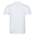 Blanc - Back - PRO RTX - T-shirt POLO - Hommes