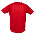 Rouge - Back - SOLS Sporty - T-shirt à manches courtes - Homme