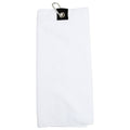 Blanc - Front - Towel City - Serviette de golf