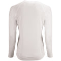 Blanc - Back - SOLS - T-shirt manches longues PERFORMANCE - Femme