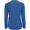 Bleu roi - Back - SOLS - T-shirt manches longues PERFORMANCE - Femme