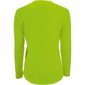 Vert néon - Back - SOLS - T-shirt manches longues PERFORMANCE - Femme