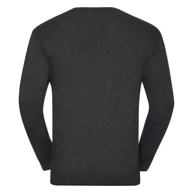 Gris anthracite - Back - Russell - Pull - Homme