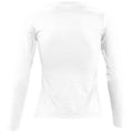 Blanc - Pack Shot - SOLS Majestic - T-shirt à manches longues - Femme