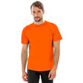 Orange vif - Back - Spiro - T-shirt Aircool - Homme