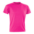 Rose Fluo - Front - Spiro - T-shirt Aircool - Homme