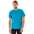 Bleu Turquoise - Back - Spiro - T-shirt Aircool - Homme
