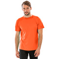 Orange - Back - Spiro - T-shirt Aircool - Homme