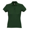 Vert forêt - Front - SOLS Passion - Polo 100% coton à manches courtes - Femme