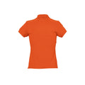 Orange - Side - SOLS Passion - Polo 100% coton à manches courtes - Femme