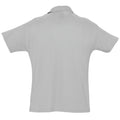 Gris marne - Back - SOLS Summer II - Polo à manches courtes - Homme