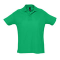 Vert tendre - Front - SOLS Summer II - Polo à manches courtes - Homme