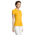 Jaune - Side - SOLS - Polo manches courtes PEOPLE - Femme